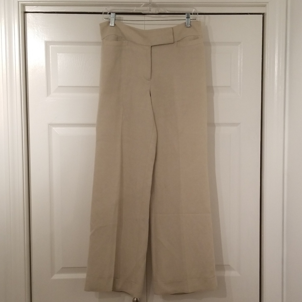 Ann Taylor Linen and Rayon Blend Trousers
